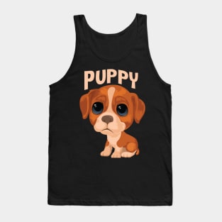 Dog Golden Retriever Puppy Tank Top